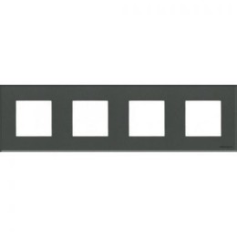 N2274 CF Рамка Zenit Графит 4-постовая ABB