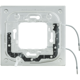 HA4702X Axolute Суппорт с подсветкой (на винтах) для рамок прямоугольной формы на 2 модуля Bticino