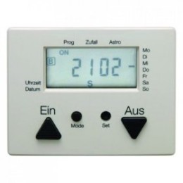 17380002 Таймер с дисплеем и подключением датчика цвет: белый, с блеском Arsys Berker