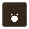 CD562BR Крышка для 2-х гнезд коричневая Jung