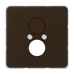 CD562BR Крышка для 2-х гнезд коричневая Jung