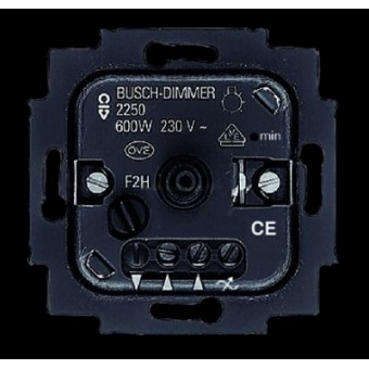 6515-0-0840 (2250 U-507), Механизм светорегулятора для ламп накаливания, 60-600 Вт/ВА, ABB