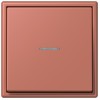 LC990KO532121 Les Couleurs® Le Corbusier Клавиша для выключателя/кнопки с окошком для подсветки terre sienne brique Jung