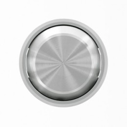 8601 CR Клавиша для выключателей/переключателей/кнопок 1-клав кольцо Хром , ABB