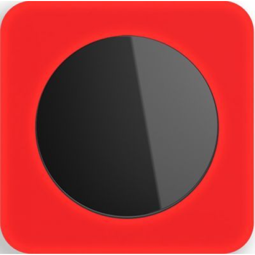 10112344 Рамка R.1 Красный, черный 1-постовая Berker