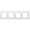 LNA4802M4BI Рамка LivingLight Квадрат Белый 2+2+2+2 модуля Bticino