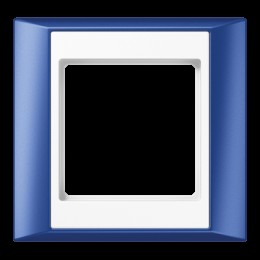 AP581BLWW Рамка A Plus Синий / Белый 1-постовая Jung