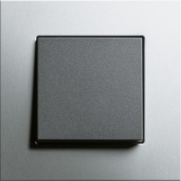 021117 Рамка Esprit Алюминий 1-постовая Gira