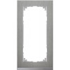 MTN4025-3646 Рамка без перегородки M-Pure Decor Нержавеющая сталь / Алюминий 2-постовая Merten
