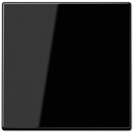 LS1561.07SW LS 990 Черный Накладка светорегулятора/выключателя нажимного Jung LS серия