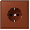 LC1520KI4320D Les Couleurs® Le Corbusier SCHUKO®-розетка со встроенной повышенной защитой от прикосновения terre sienne brulee 59 Jung