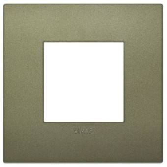 19642.77 Рамка Arke Classic Зеленый матовый 2 модуля Vimar