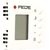 FD18004 Терморегулятор цифровой с LCD монитором, цвет Белый FEDE