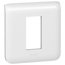 078811 Рамка Mosaic Белый 1-модульная Legrand