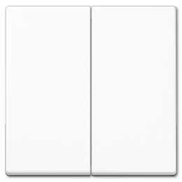 A1565.07WW А 500 Белый Накладка светорегулятора 2-х канального нажимного Jung A серия