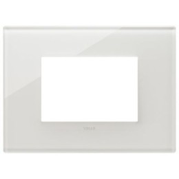 22653.71 Рамка Eikon EXE Белый латте 3-модульная Vimar