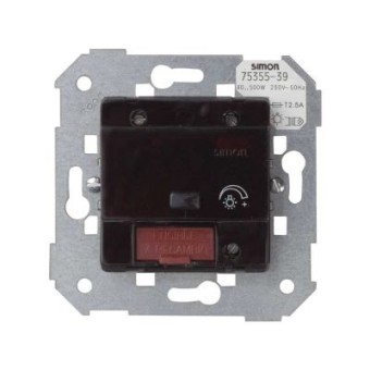75355-39 ИК-светорегулятор с дистанционным и местным управлением (проходной), 40-500Вт, S27, S82, S82N, S88, Simon