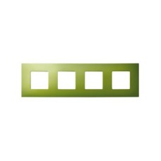 2700647-084 Накладка декоративная на рамку базовую, 4 поста, Simon 27 Play, Arctic, зелёный 2700647-084 Накладка декоративная на рамку базовую, 4 поста, Simon 27 Play, Arctic, зелёный