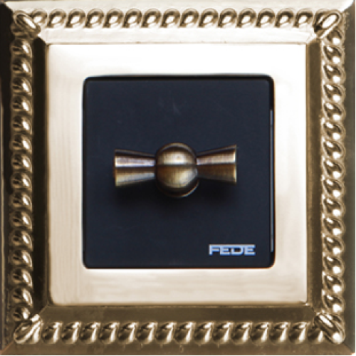 FD01231OB Рамка Sevilla Золото 1-постовая Fede