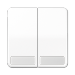 CD595NAWW CD 500/CD plus Белый Клавиша 2-я с полем для надписи Jung