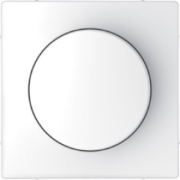MTN5250-6035 D-life центральная накладка с поворотной рукояткой для диммера, бел. лотосMerten