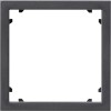 028328 Промежуточная рамка для приборов с накладкой 45*45 мм (Alcatel) Антрацит Gira