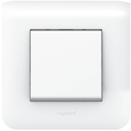078802 Рамка Mosaic Белый 1-постовая Legrand
