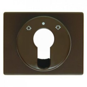 15040011 Центральная панель для жалюзийного замочного выключателя/кнопки цвет: коричневый, с блеском Arsys Berker
