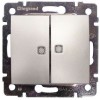 770212 Valena Переключатель на 2 направления 2х кл. 10A с подсветкой Legrand