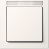 10516092 Рамка с полем для надписей Q.3 Белый бархат 1-постовая Berker