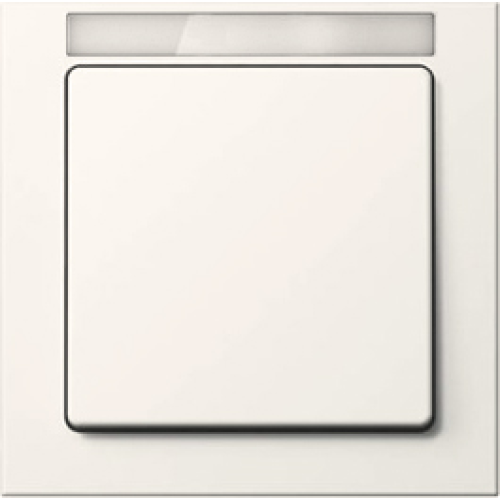 10516092 Рамка с полем для надписей Q.3 Белый бархат 1-постовая Berker