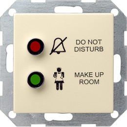 029701 Информационная накладка для отелей Кремовый Gira