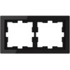 MTN4020-6503 Рамка D-Life Черный оникс 2-постовая Merten