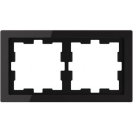 MTN4020-6503 Рамка D-Life Черный оникс 2-постовая Merten