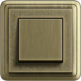 0211661 Рамка Classix Art Бронза 1-постовая Gira