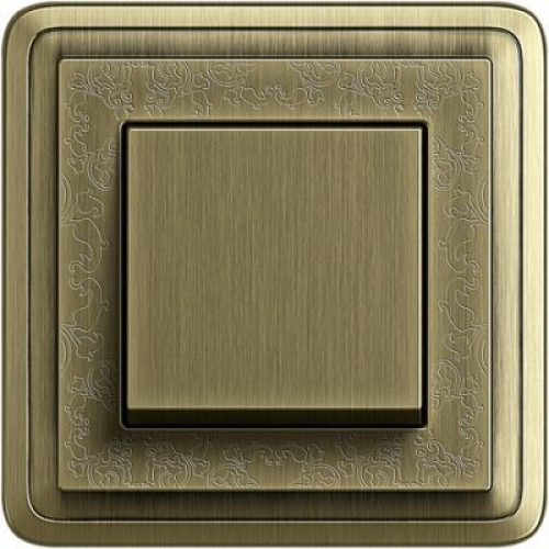 0211661 Рамка Classix Art Бронза 1-постовая Gira