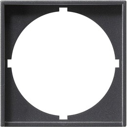 028128 Накладка с вырезом для приборов с панелью 50*50 мм DIN 49 075 Антрацит Gira