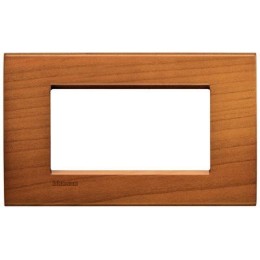 LNA4804LCA Рамка LivingLight Квадрат Американская вишня 4 модуля Bticino