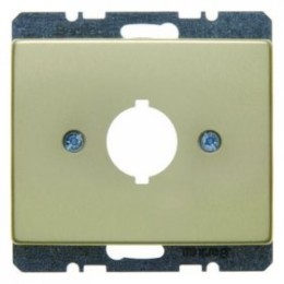 10700102 Центральная панель для сигнального и контрольного устройства диаметром 18,8 мм цвет: золотой, металл Arsys Berker