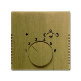 1710-0-4088 (1795-840-500), Плата центральная (накладка) для механизма терморегулятора (термостата) 1095 U, 1096 U, серия Династия, Латунь античная, ABB