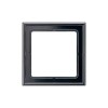 LS981SW Рамка LS 990 Черный 1-постовая Jung