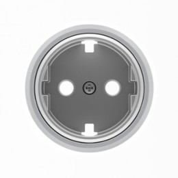 8688.9 CR Накладка для розетки SCHUKO с плоской поверхностью кольцо Хром , ABB