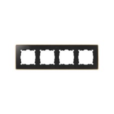 8201640-271 Рамка декоративная, 4 поста, Select, Simon 82 Detail, графит-дерево (Бук) 8201640-271 Рамка декоративная, 4 поста, Select, Simon 82 Detail, графит-дерево (Бук)