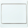 13130069 Рамка Arsys Полярная белизна с блеском 1-постовая Berker