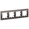 ATN000604 Рамка AtlasDesign Мокко 4-постовая Schneider Electric