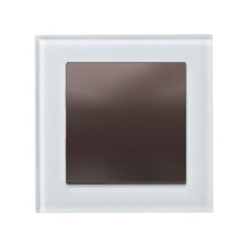 ATN330101 Рамка одинарная Schneider Electric Atlasdesign Nature, матовое белое стекло