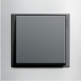 021124 Рамка Event Белый / Черный 1-постовая Gira