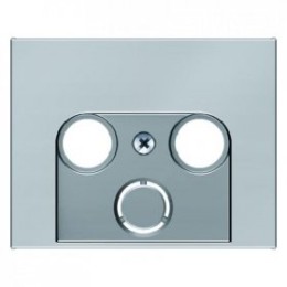 12017014 Центральная панель для антенной розетки 2 и 3 отверстия Berker