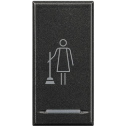 HS4915MR Axolute Клавиша Уберит комн 1м антр Bticino