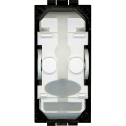 LN4001A LivingLight Выключатель с автоматическими клеммами, размер 1 модуль, без клавиши Bticino